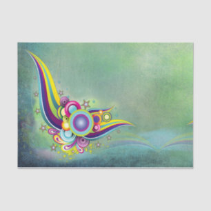 Fantasy Abstract  Tissue Paper
