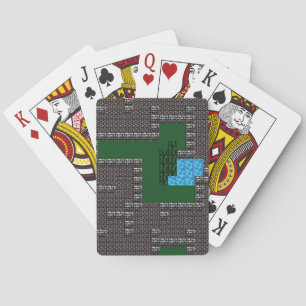Fantasy Adventure Dungeon Map Playing Cards