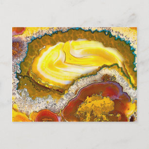 Fantasy Agate Opus 01 Postcard