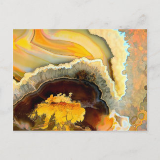 Fantasy Agate Opus 02 Postcard