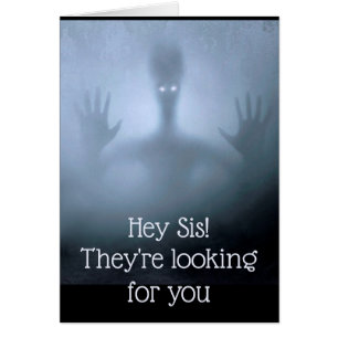 Fantasy Alien Fog Sister Birthday Looking for you