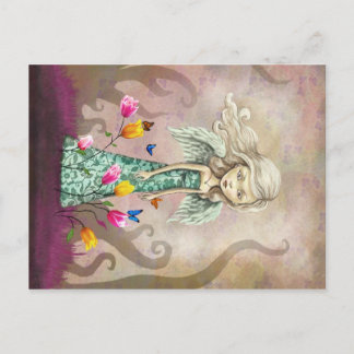 Fantasy Angel Girl Postcard