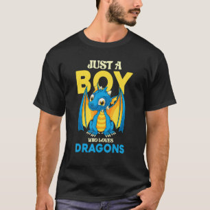 Fantasy Animal Mythical Creature Boys Cute Dragon T-Shirt