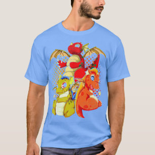 Fantasy Animal Mythical Creature Cute Dragon T-Shirt