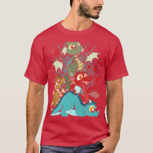 Fantasy Animal Mythical Creature Lover Cute Dragon T-Shirt