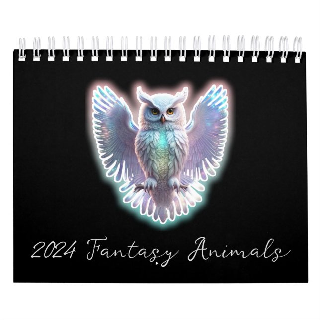 Fantasy Animals  Calendar (Cover)