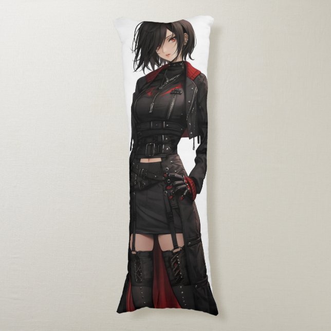 Fantasy Anime Mysterious Girl Body Cushion (Front Vertical)