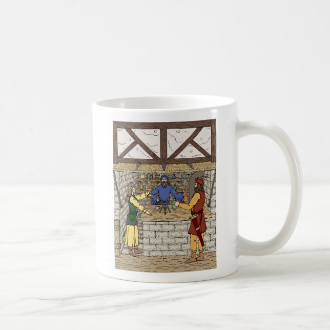 Fantasy Apothecary Shop Coffee Mug (Right)