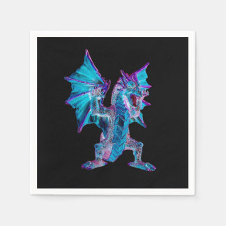 Fantasy Aqua Dragon x 50 Napkin