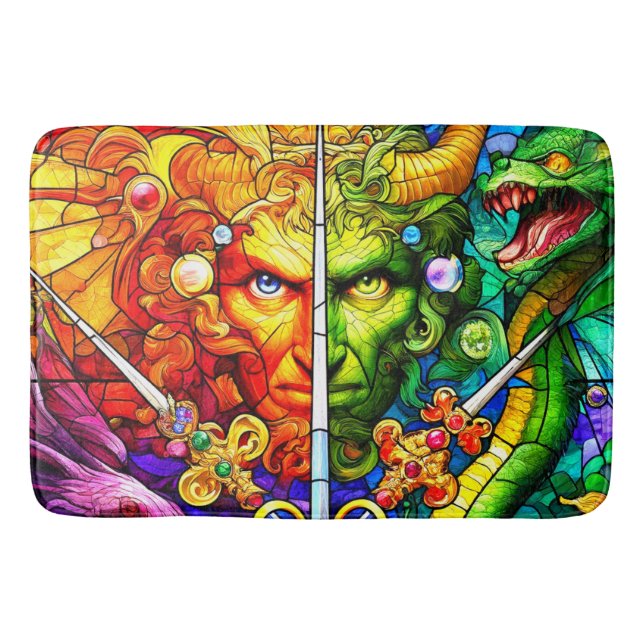 Fantasy Art Bath Mat (Front)