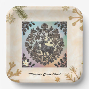 "Fantasy Art Designs" Paper Plate