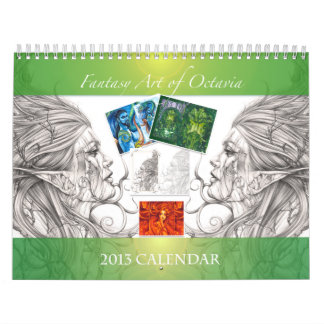 Fantasy Art of Octavia 2013 Calendar