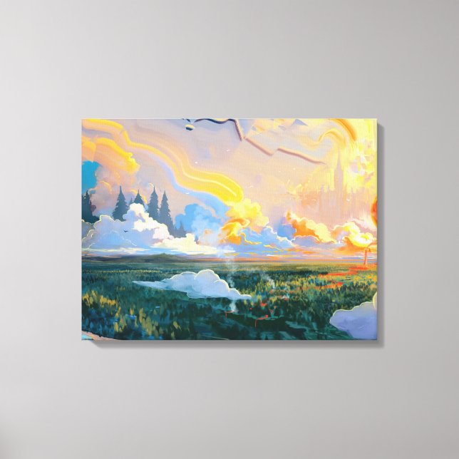 Fantasy art Premium Wrapped Canvas (Gloss) (Front)