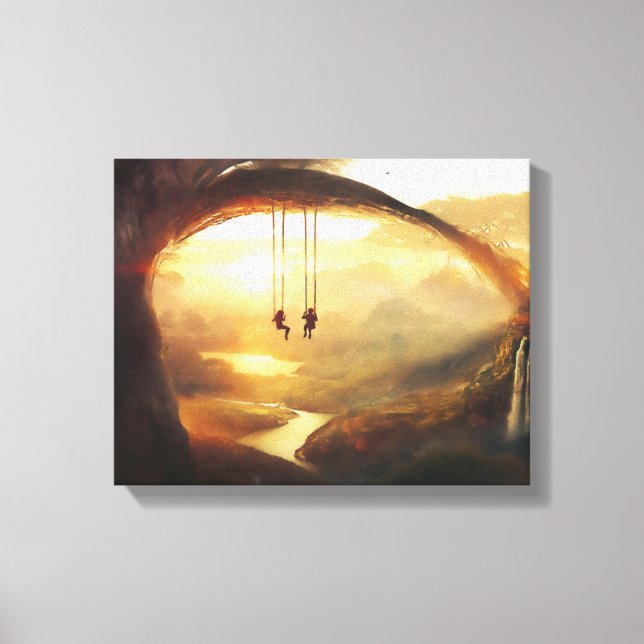Fantasy Art Premium Wrapped Canvas (Gloss) (Front)