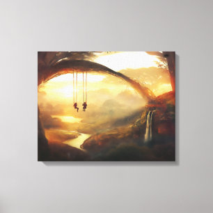 Fantasy Art Premium Wrapped Canvas (Gloss)