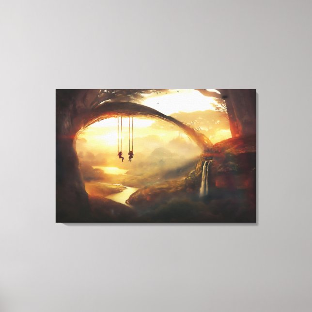 Fantasy Art Premium Wrapped Canvas (Gloss) (Front)