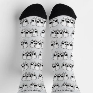 Fantasy Art Skull  Design Socks