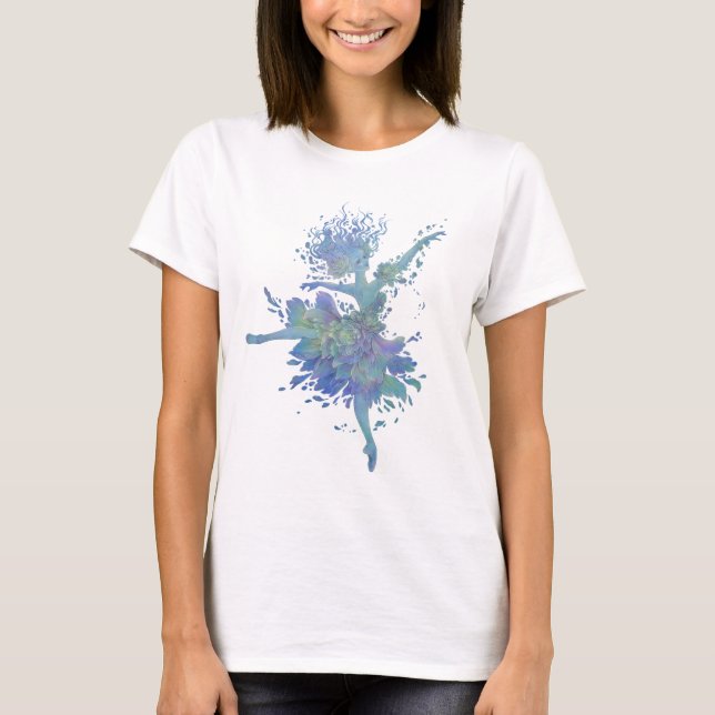 Fantasy Art T-shirt - Aurora Ballerina (Front)