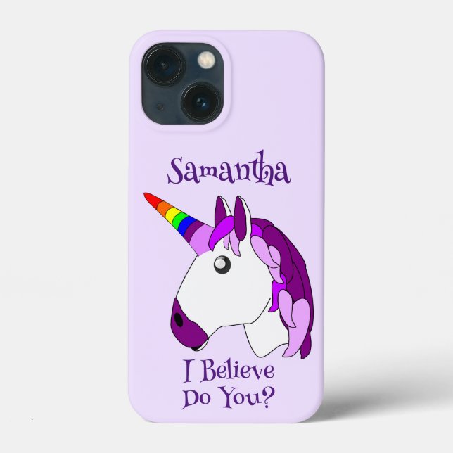 Fantasy Art Unicorn Design Personalised Case-Mate iPhone Case (Back)