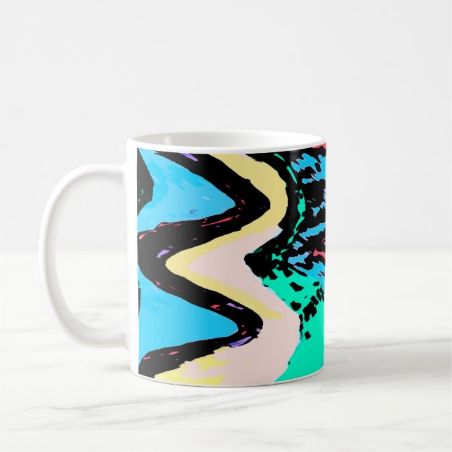 Fantasy at sea coffee mug (Left)