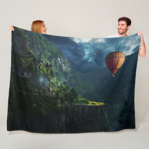FANTASY BALOON FLEECE BLANKET