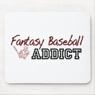 Fantasy Baseball Addict Mouse Mat