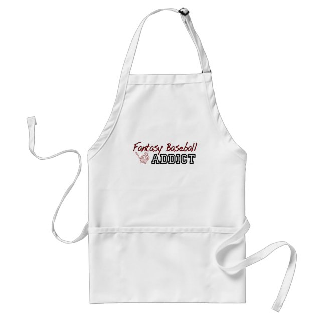 Fantasy Baseball Addict Standard Apron (Front)
