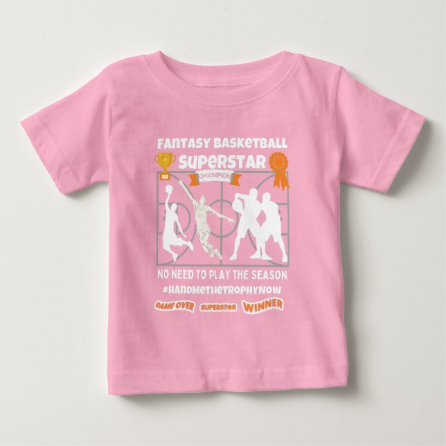 Fantasy basketball superstar game over T-Shirt (Front)
