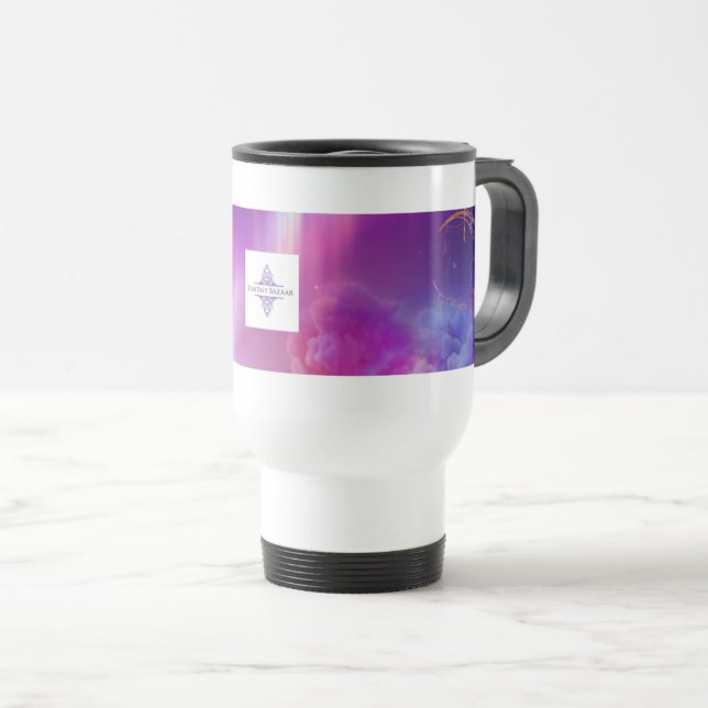 Fantasy Bazaar Travels Travel Mug (Front Right)