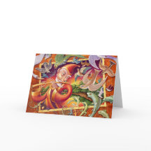 Fantasy Blank Card: Magic Flute