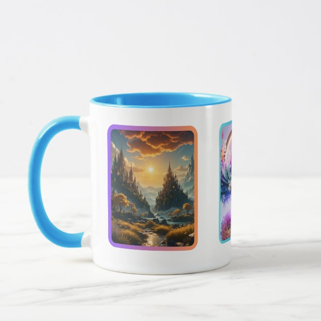 Fantasy Blossom Delight; Coffee Mug (Left)