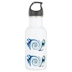 Fantasy Blue Dragon Art 532 Ml Water Bottle