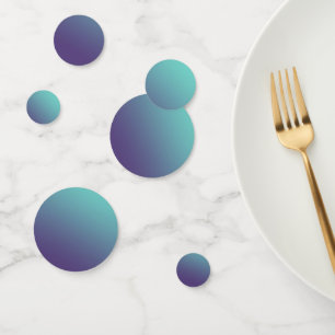 FANTASY Blue + Purple Gradient Colour Confetti