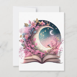 Fantasy Book Lover Design Card