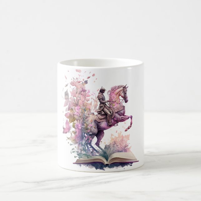 Fantasy Book Lover Design Coffee Mug (Center)