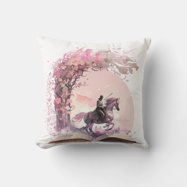 Fantasy Book Lover Design Cushion (Front)