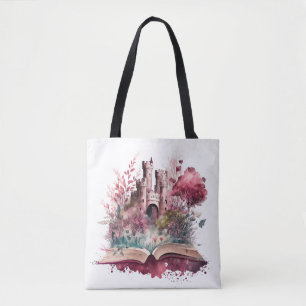Fantasy Book Lover Design Tote Bag