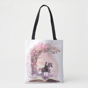 Fantasy Book Lover Design Tote Bag