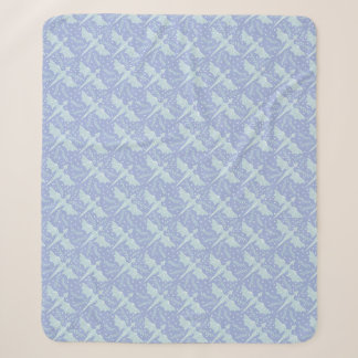 Fantasy Botanical Dragon Wrapping Paper Sherpa Blanket