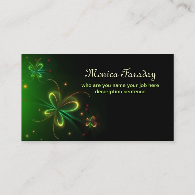 fantasy business card (Front)