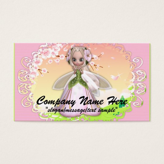 Fantasy Business Card :: Cherry Blossom Fairy 2