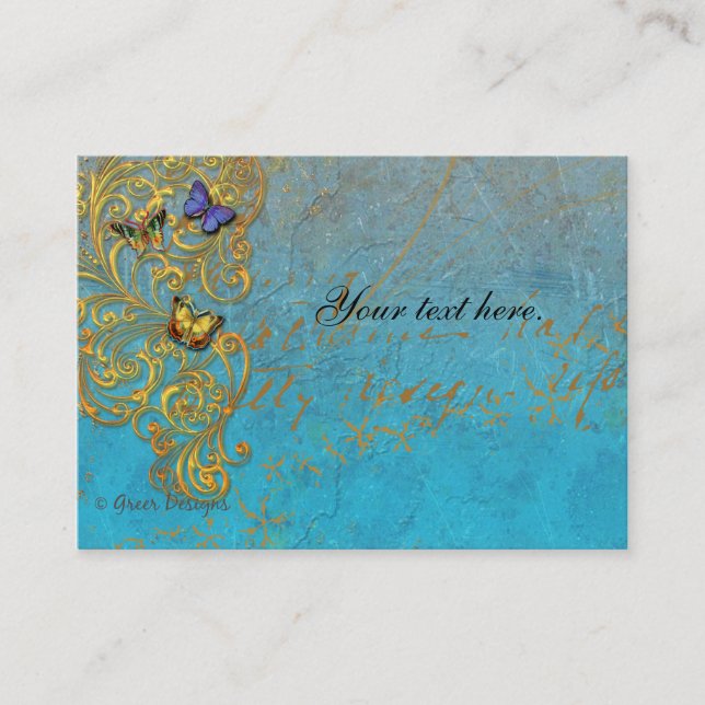 Fantasy Business Cards/Place Cards (Front)