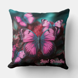 Fantasy butterflies cushion