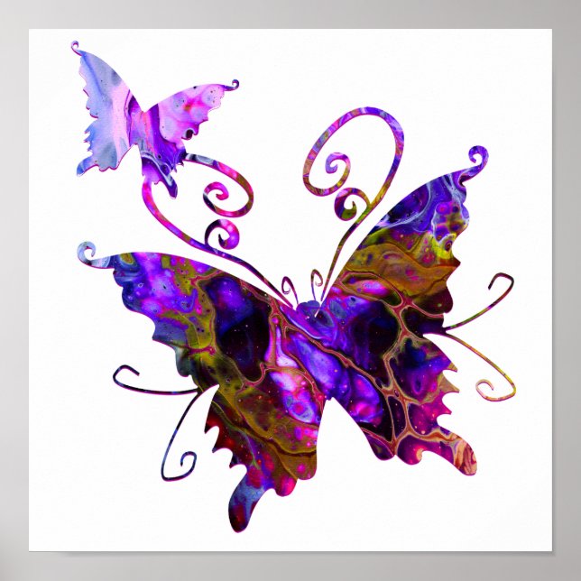 Fantasy Butterflies Poster (Front)