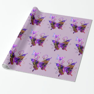Fantasy Butterflies Wrapping Paper