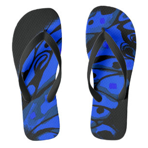 Fantasy butterfly   Flip Flops
