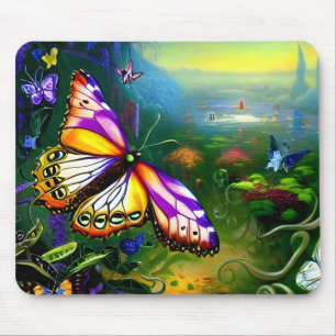 Fantasy Butterfly Journey   Mouse Mat