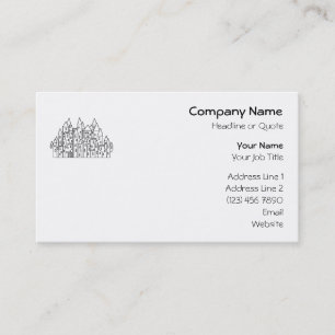 Fantasy Castle Business Card