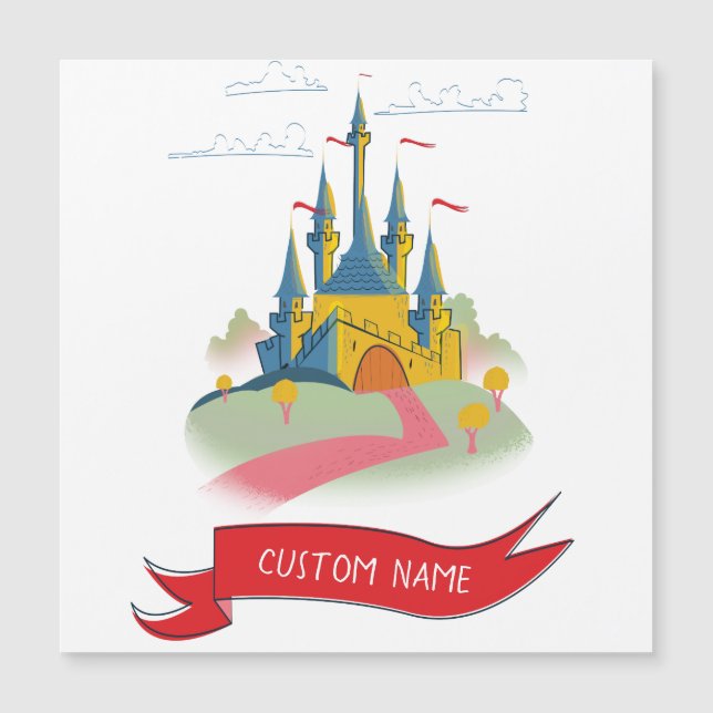 Fantasy Castle Custom Text (Front)