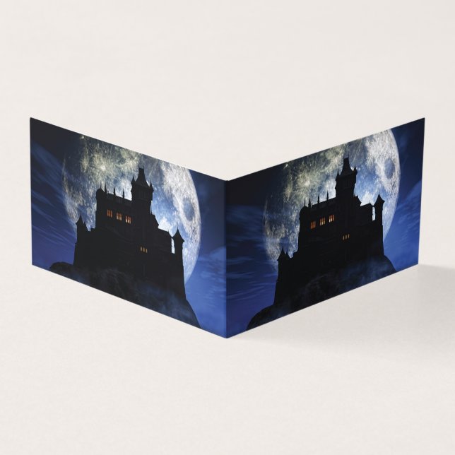 Fantasy castle during night (Outside)